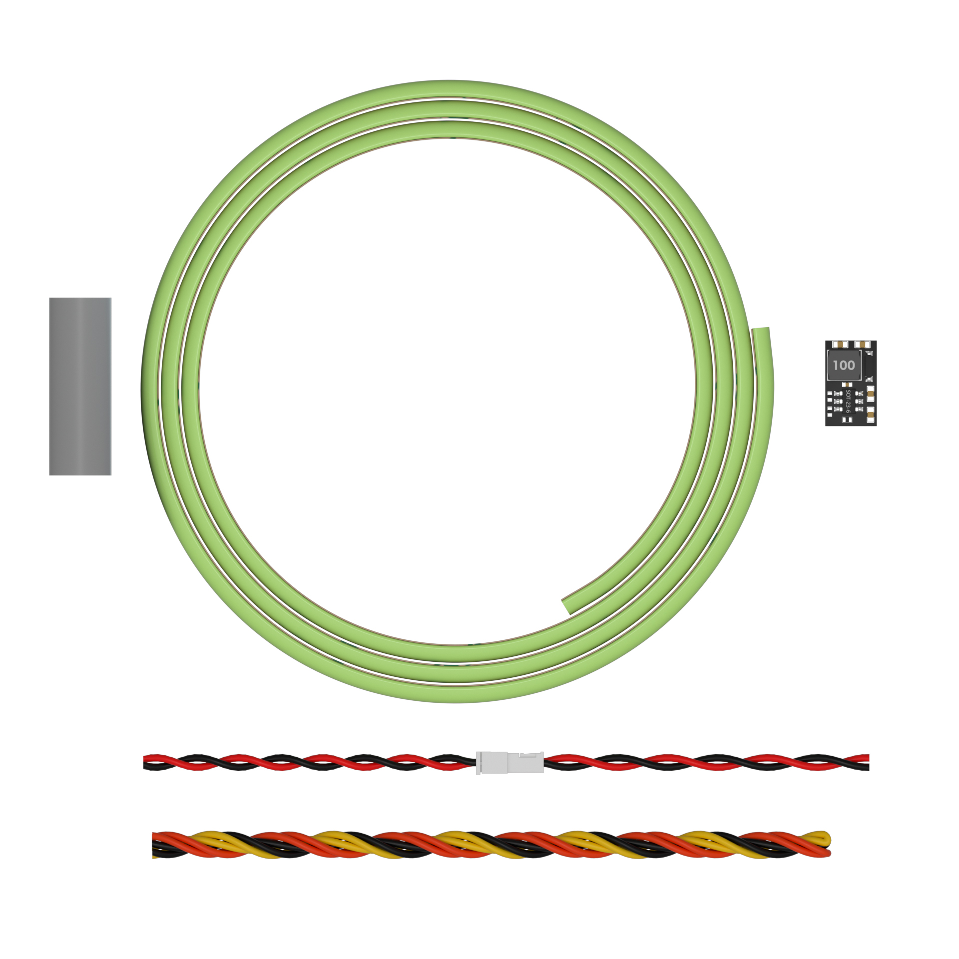 Flywoo Flexible LED + 3.3V Bec （ 2.7mmx1M ）