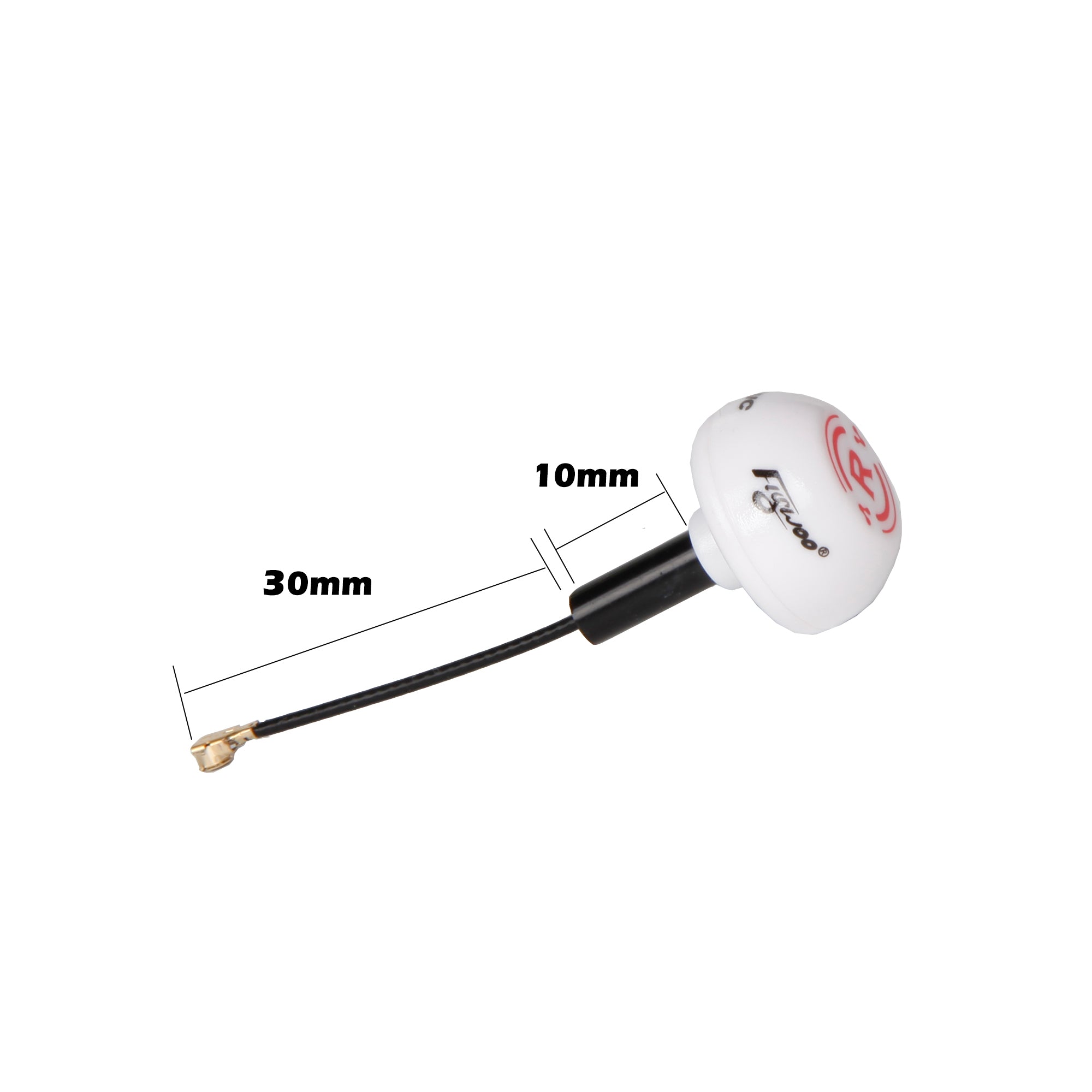 Custom 10mm Tube ATOMIC 5.8GHz FPV UFL Antenna