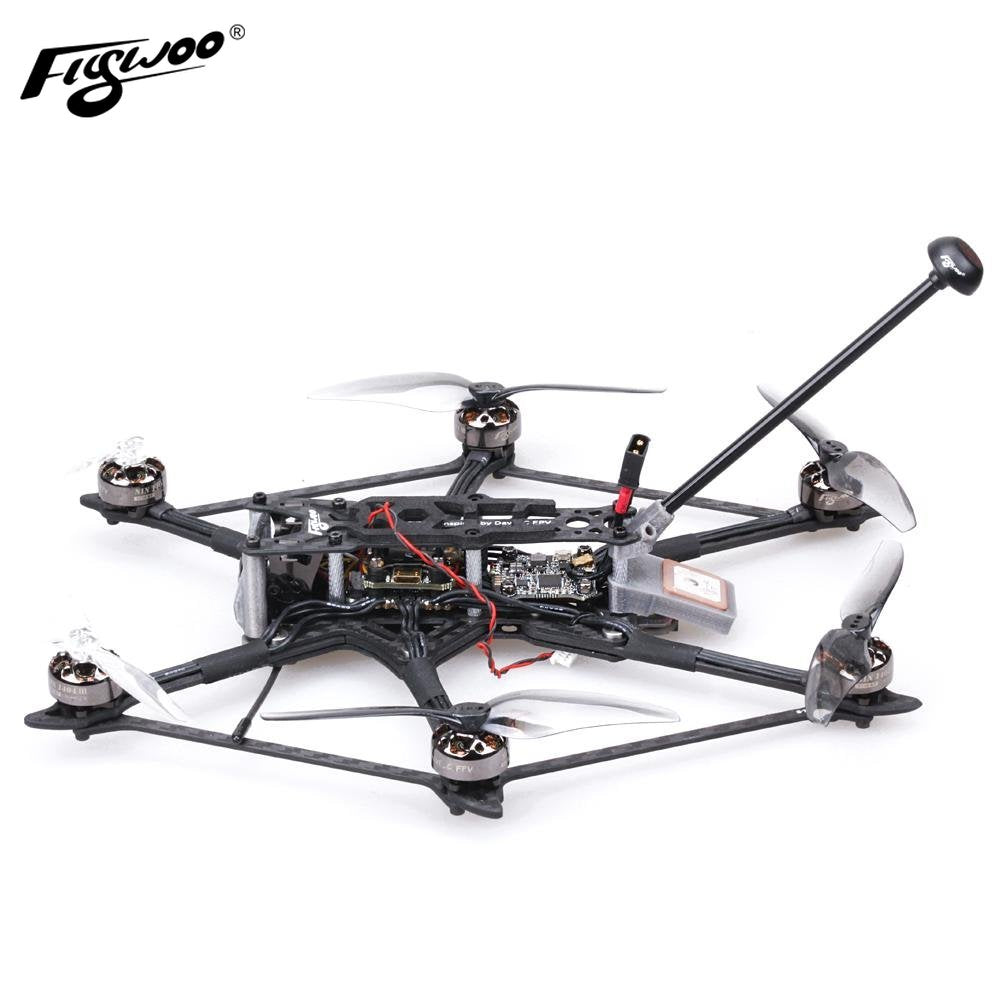 HEXplorer LR 4 4S Hexa-copter BNF Analog Caddx Ant Cam F411HEX BS13A 6IN1 850mw vtx 