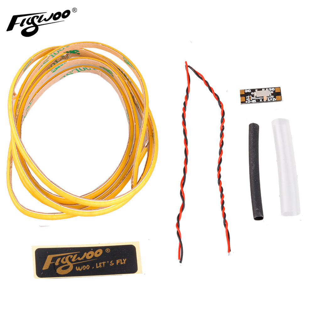 1PC DC12V Neon LED Strip 4mm x 1M For CineRace20 \ DJI AVatar