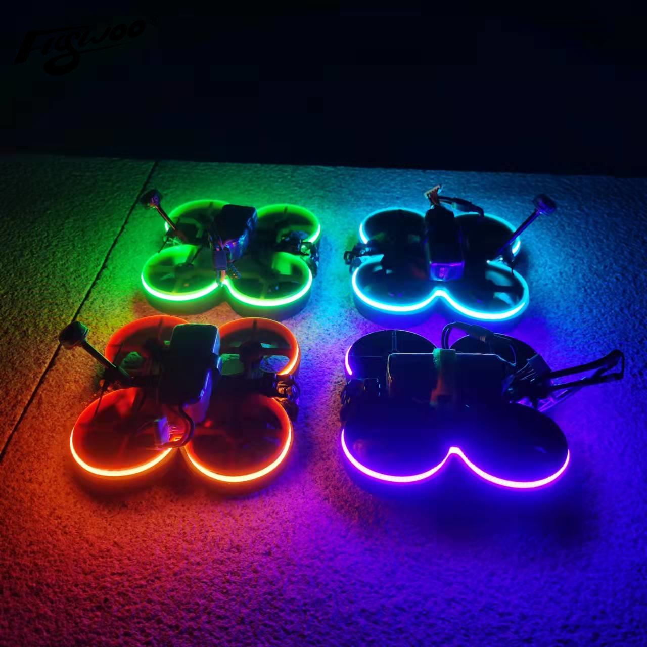 1PC DC12V Neon LED Strip 4mm x 1M For CineRace20 \ DJI AVatar