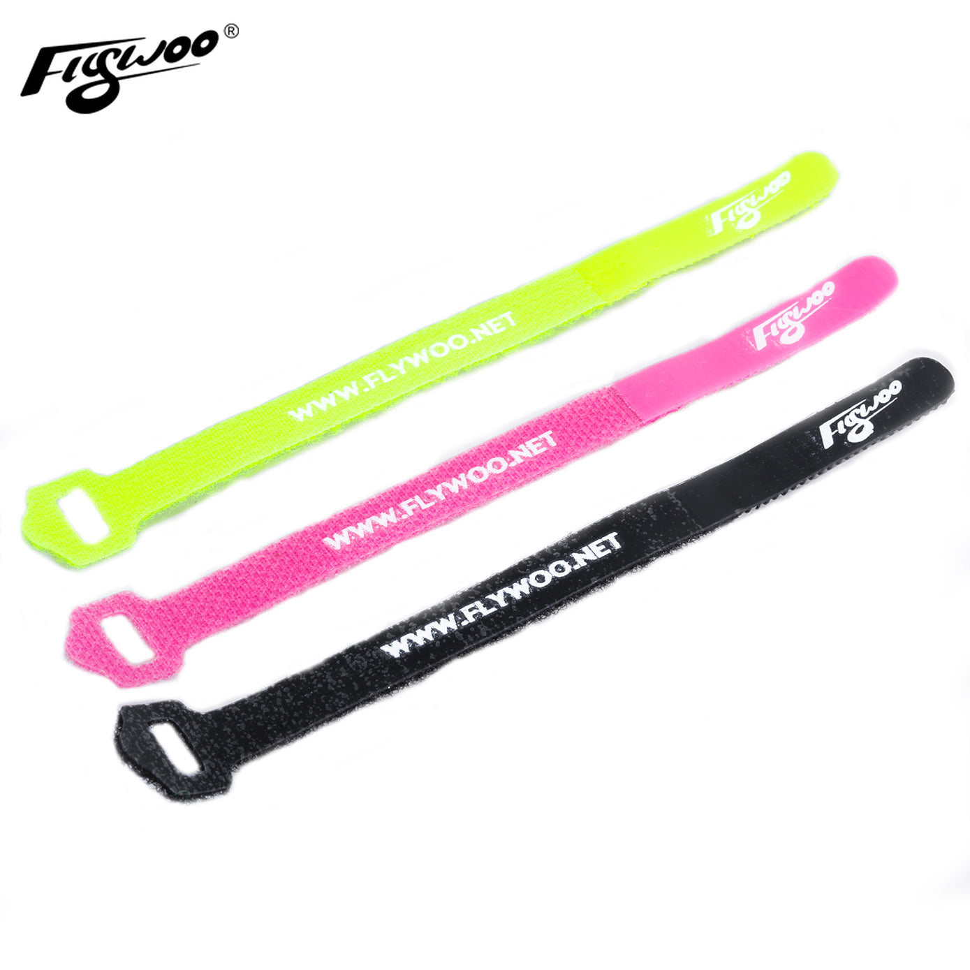 Flywoo 9x110mm , 9x150mm, 9X200mm  Micro Drone Battery Strap w/ non-slip silicone