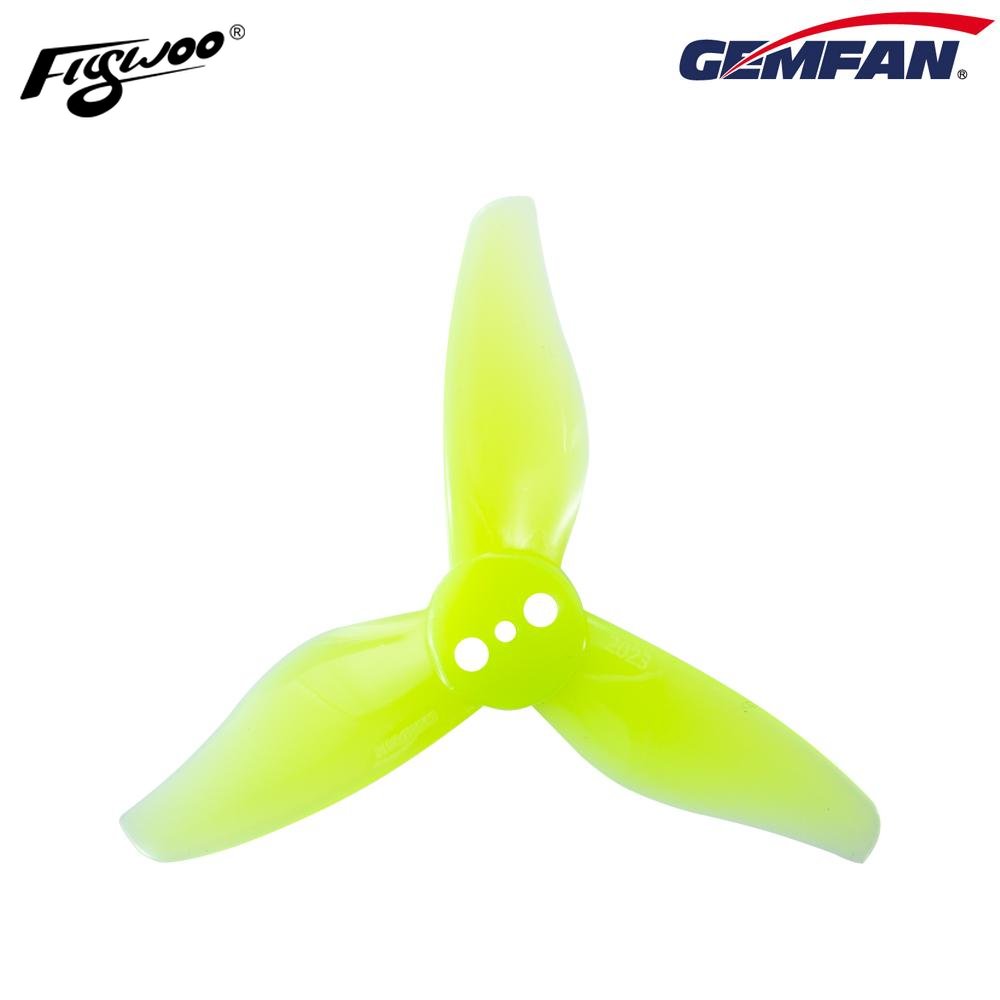 4 Pairs Gemfan Hurricane 2023 2x2.3 2 Inch 3-Blade Propeller 3 Holes for 1105-1108 Motor RC Drone FPV Racing  1.5mm