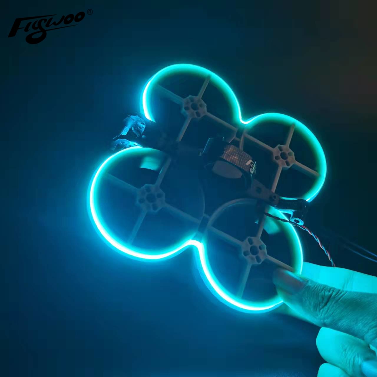 1PC DC12V Neon LED Strip 4mm x 1M For CineRace20 \ DJI AVatar