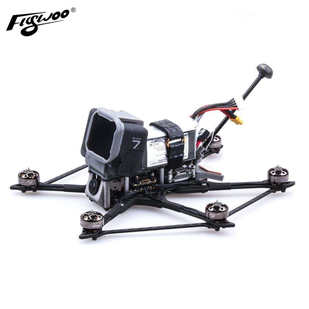 HEXplorer LR 4 4S Hexa-copter BNF Analog Caddx Ant Cam F411HEX BS13A 6IN1 850mw vtx 