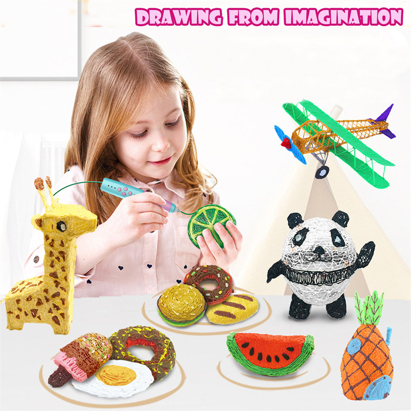 3D Pen for Kids - Make Sculptures and Kid Safe - Ages 6+