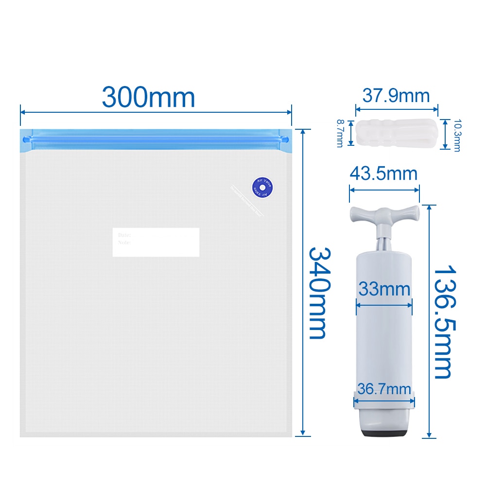 PLA ABS TPU 3D Filament Storage Vacuum Bag