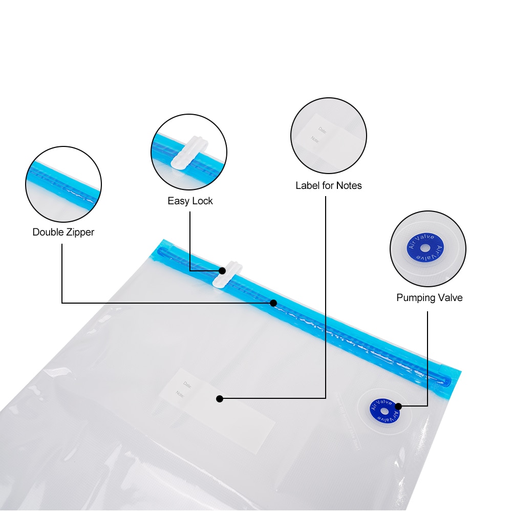 PLA ABS TPU 3D Filament Storage Vacuum Bag