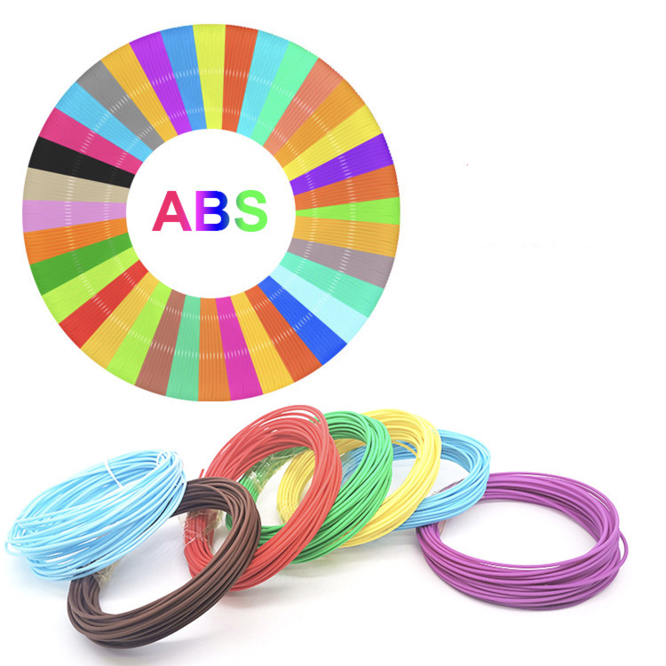 ABS 3D Pen Filament 50M/100M -Multiple Colors, Tough