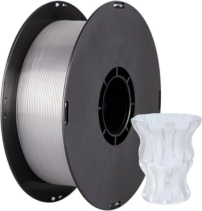 Transparent 3D Printer Filament PLA 1.75mm 1KG