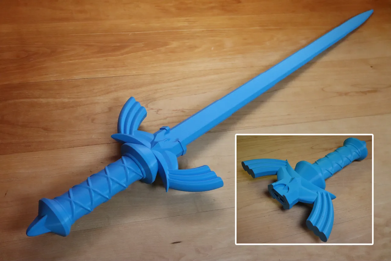 high-quality 3d Printed Expandable Sword - Handcrafted Artistic