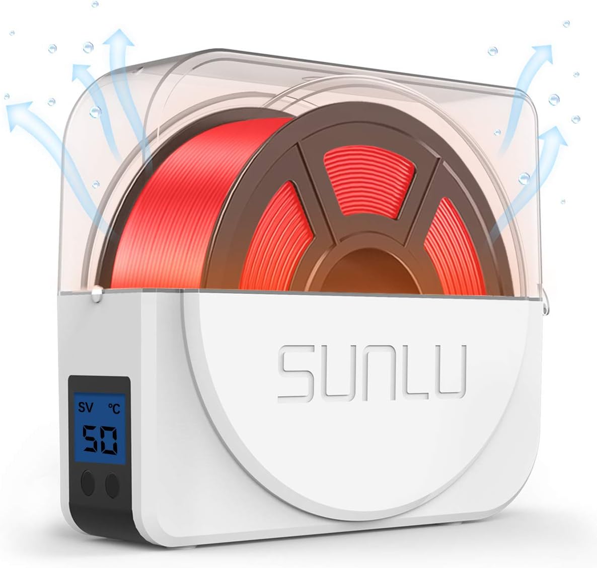 SUNLU S1 Plus Filament Dryer Box - Drying Filament During 3D Printing