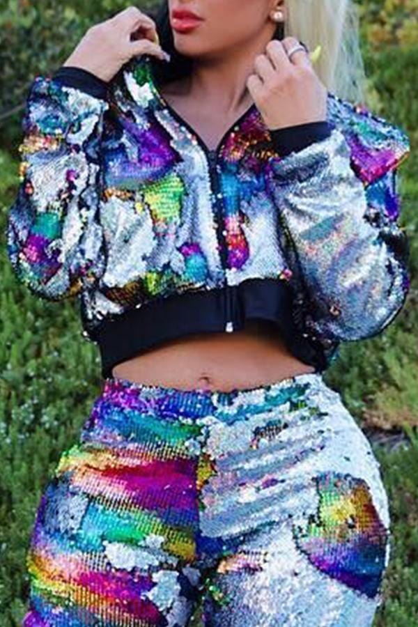 casual-sequined-decorative-multicolor-jacket