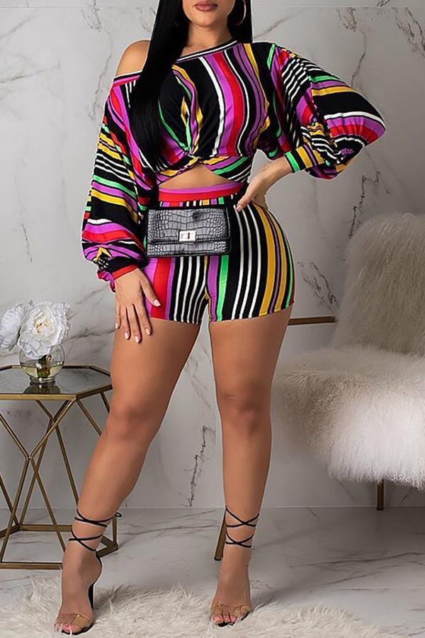 trendy-striped-multicolor-two-piece-shorts-set-1