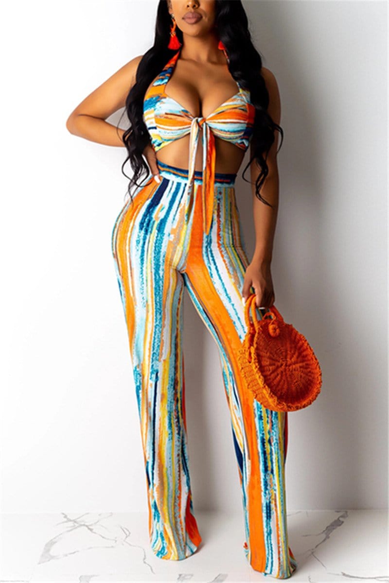 fashion-sexy-print-tube-top-trousers-two-pieces
