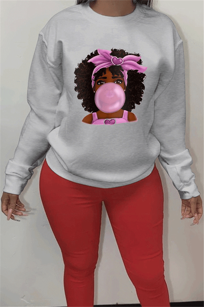 fashion-casual-cartoon-print-plus-size-top