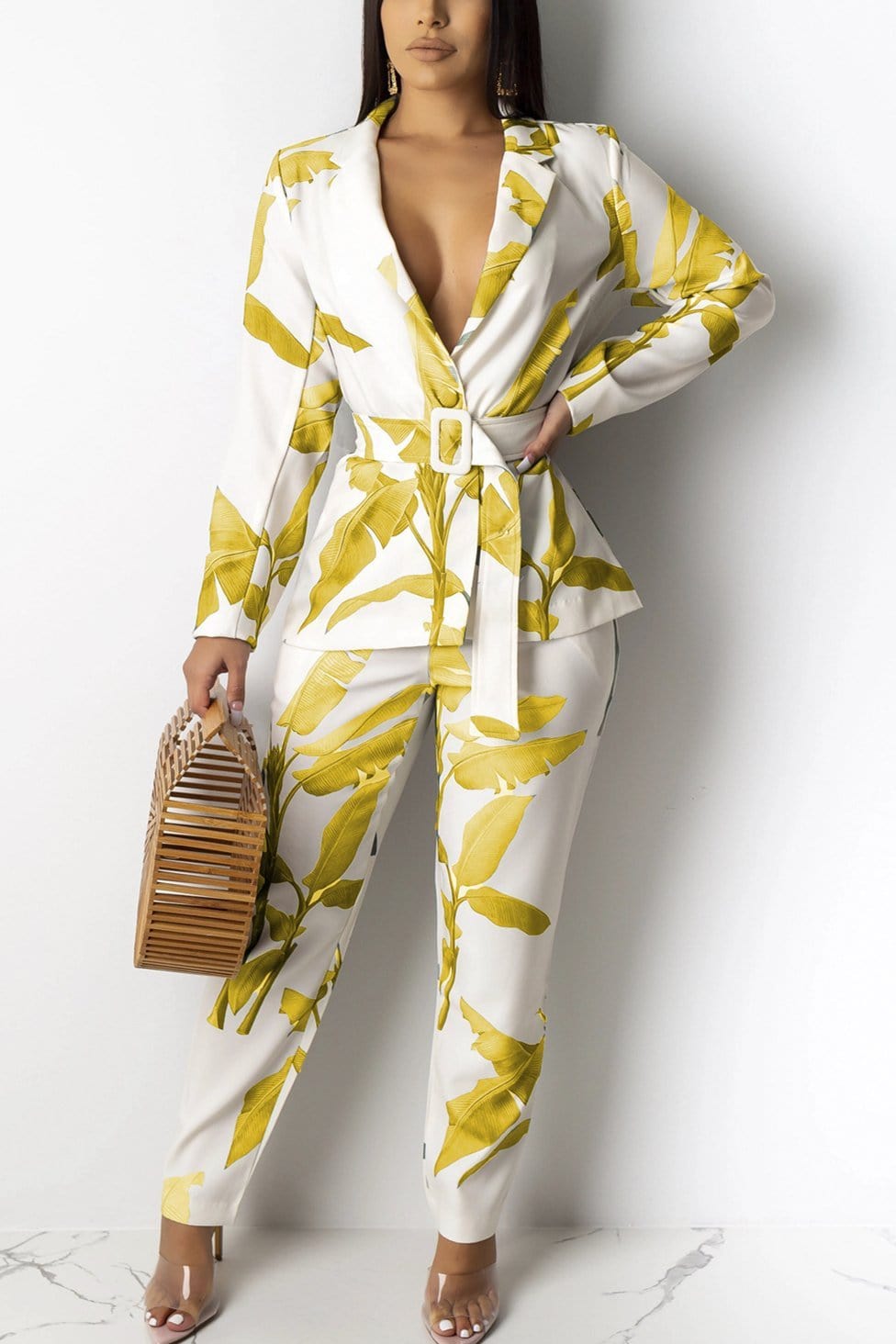 casual-leaf-print-long-sleeved-two-pieces-set