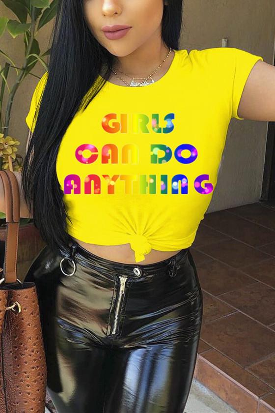 stylish-colorful-letter-print-top