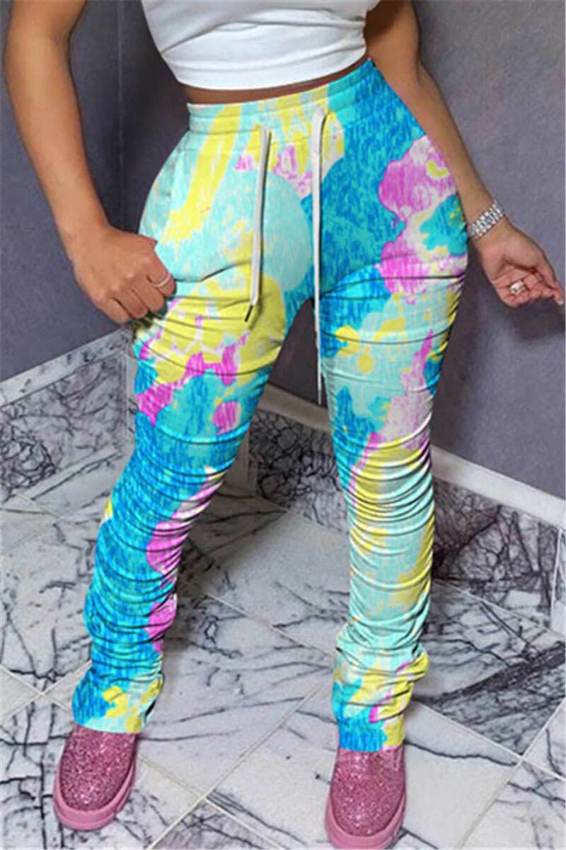 casual-printed-colorful-slim-trousers