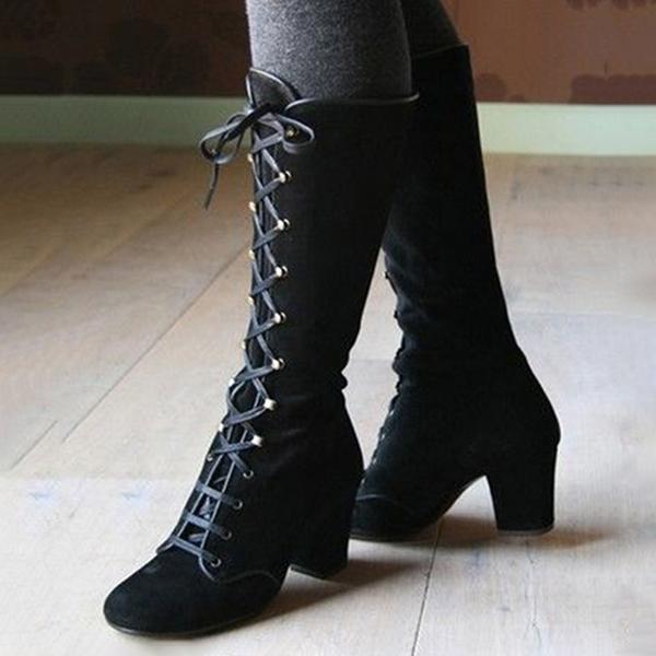 sale-fashion-style-dateoutfit-freeshipping-women-autumn-winter-elegant-retro-chunky-heel-boots