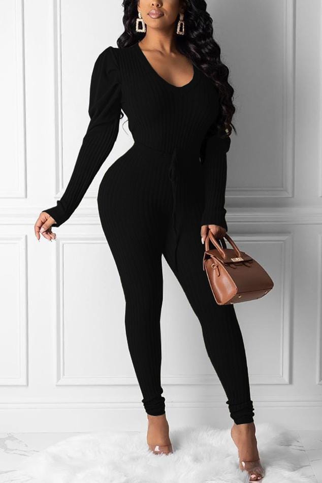 casual-long-sleeve-v-neck-two-piece
