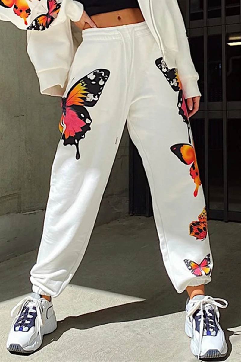 fashion-casual-butterfly-print-trousers