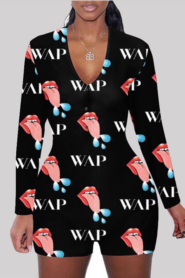 casual-living-v-neck-skinny-print-romper