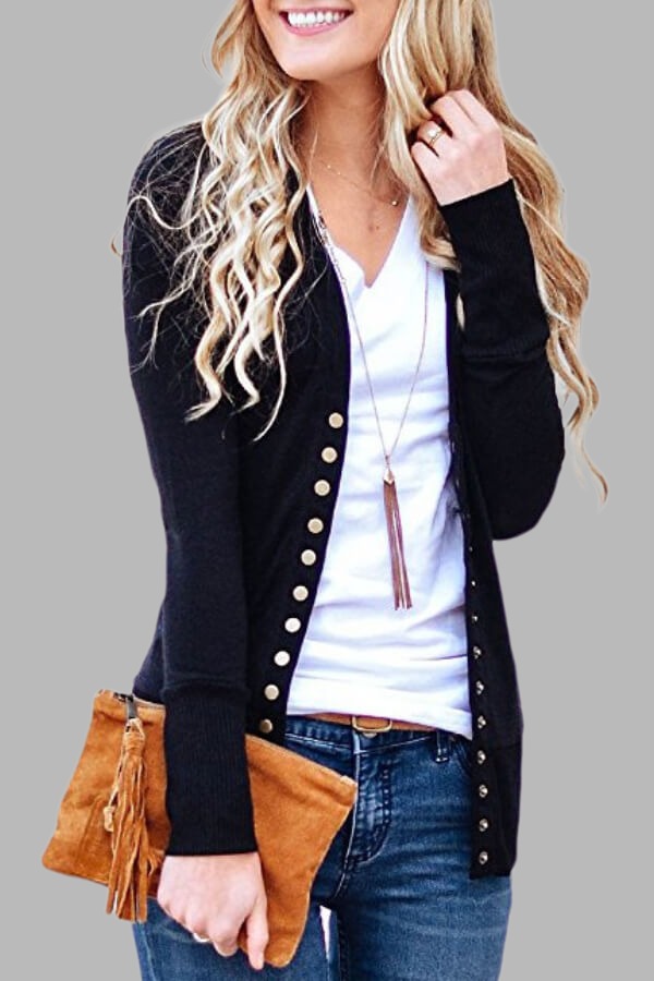 sale-fashion-style-dateoutfit-freeshipping-casual-solid-color-regular-button-cardigan