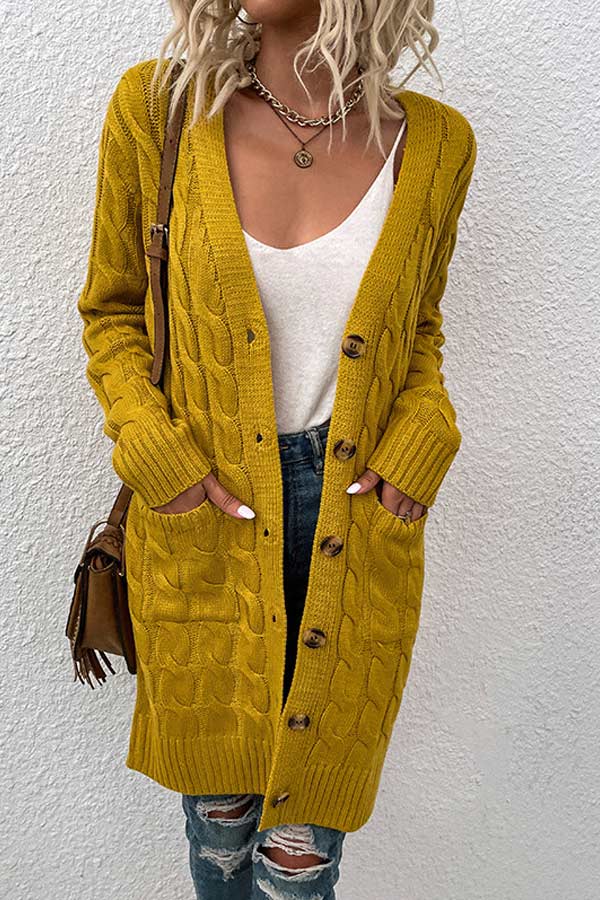 casual-loose-button-knit-cardigan