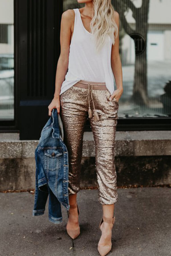sale-fashion-style-dateoutfit-freeshipping-casual-sequin-elastic-waist-pants