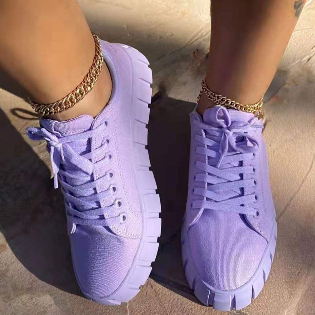 freeshipping-sale-fashion-style-dateoutfit-casual-style-lace-up-ridged-trimmed-platform-sneakers-purple