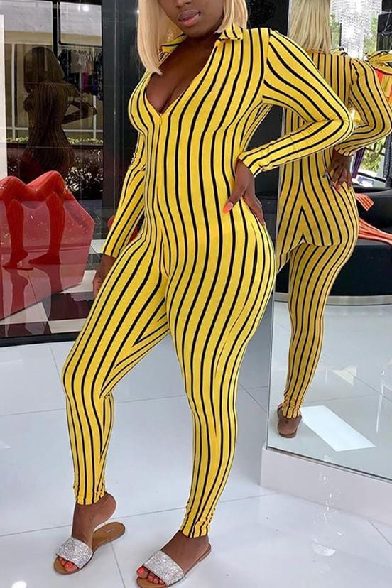 sexy-striped-printing-v-neck-jumpsuit