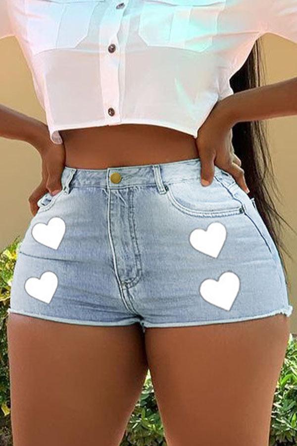fashion-sexy-print-buttons-denim-shorts