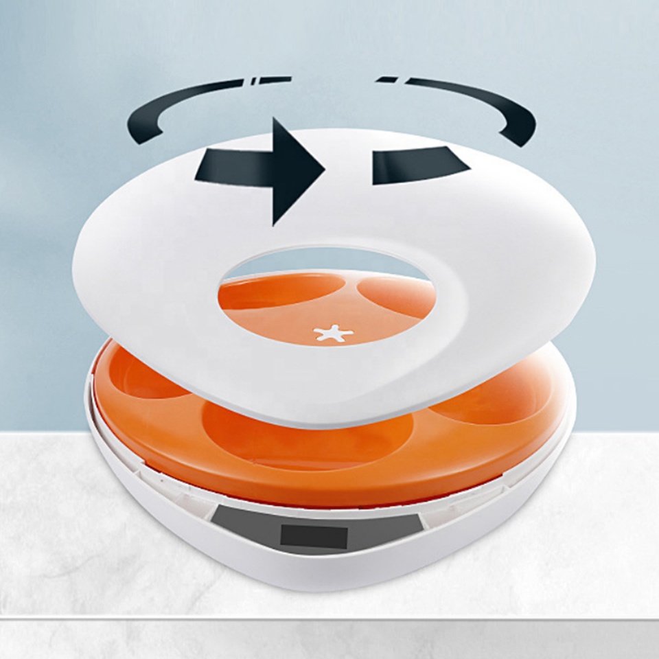 5 Meals Pet Treats Feeder 