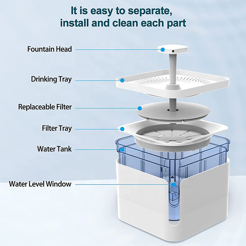 3L Pet Water Fountain