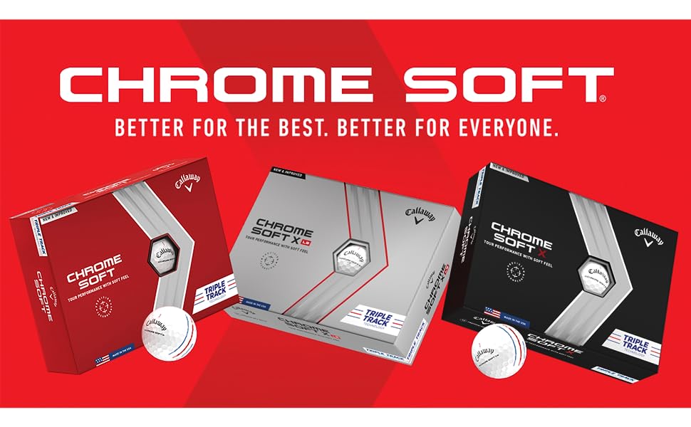 2022 chrome soft golf ball