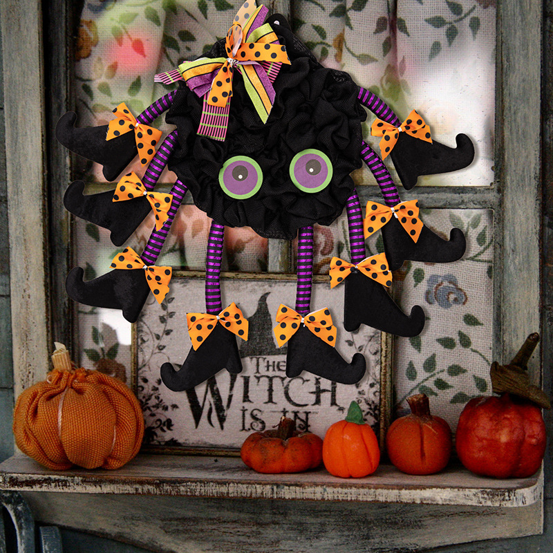 🕷Halloween Multi-legged Spider Door Decor