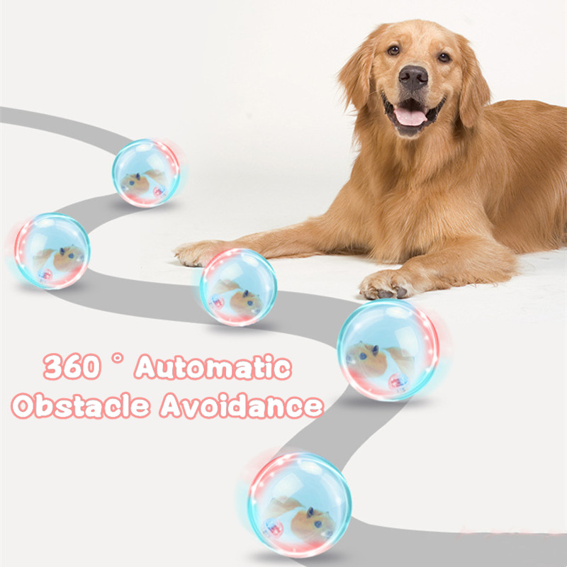 Electric bunny rolling ball toy