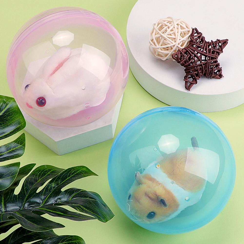 Electric bunny rolling ball toy