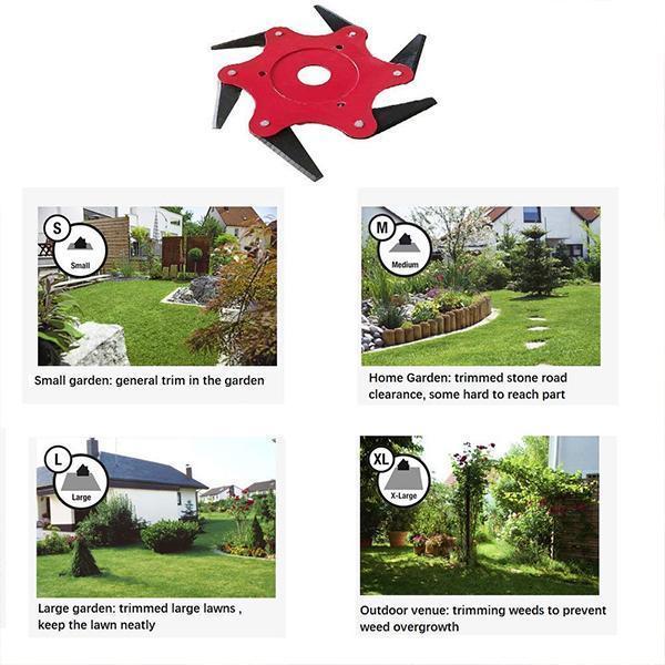 Manganese Steel Lawn Mower Trimmer Head