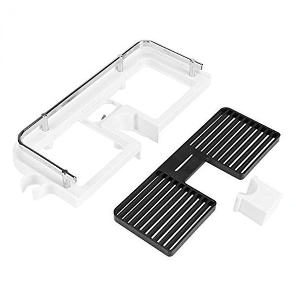 Adjustable Bathroom Pole Shower Shelf