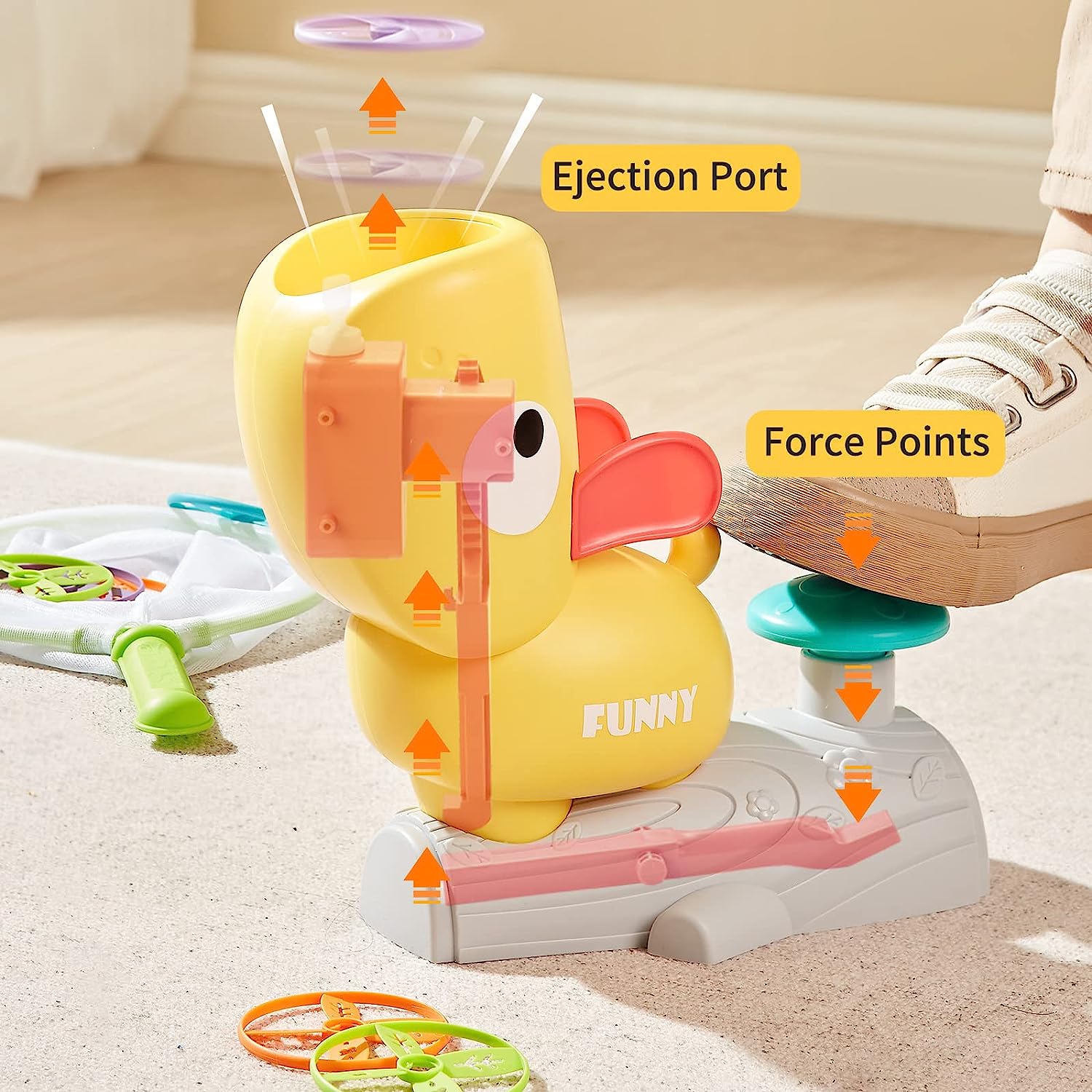 🔥Today's special offer🔥Pedal flying saucer toy