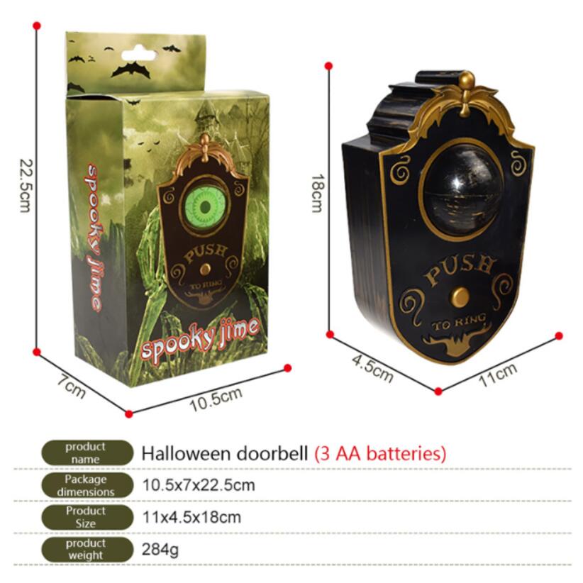 Halloween funny doorbell