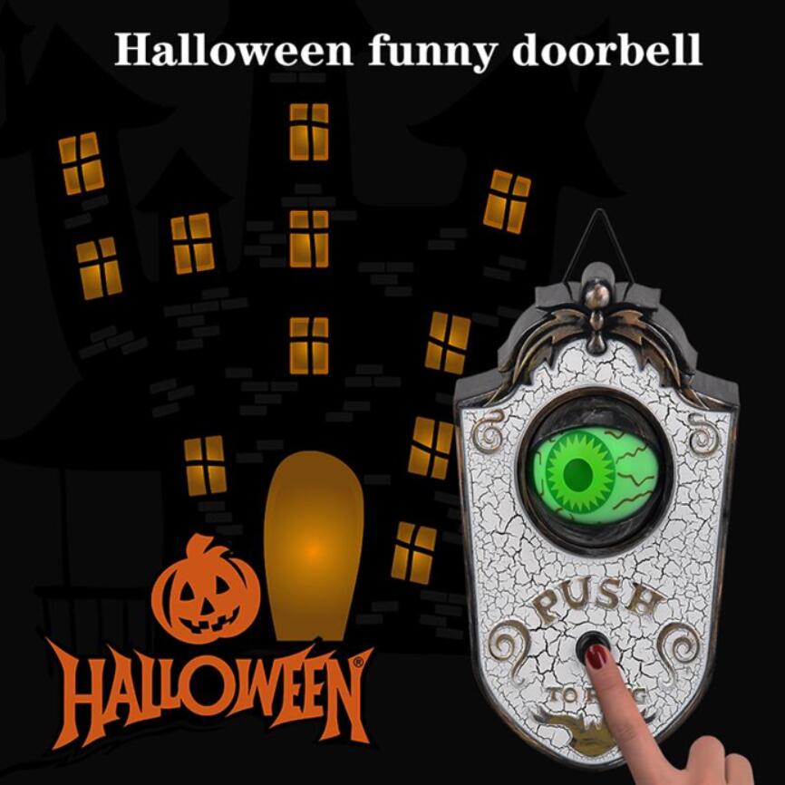 Halloween funny doorbell