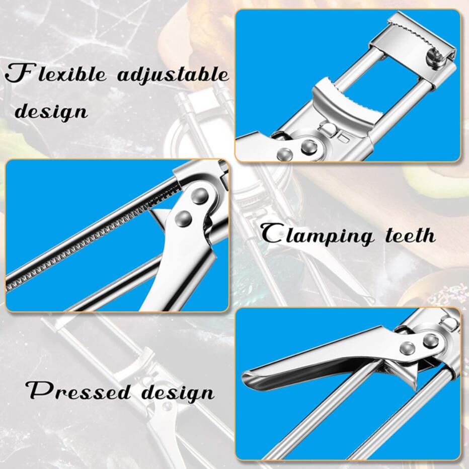 Adjustable can opener (Free keychain bottle opener)