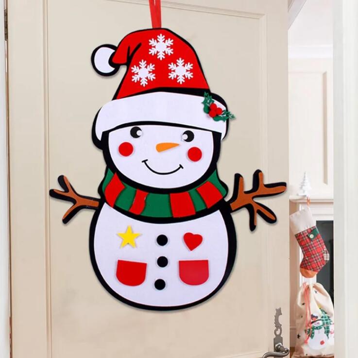 DIY Felt Christmas Tree Set