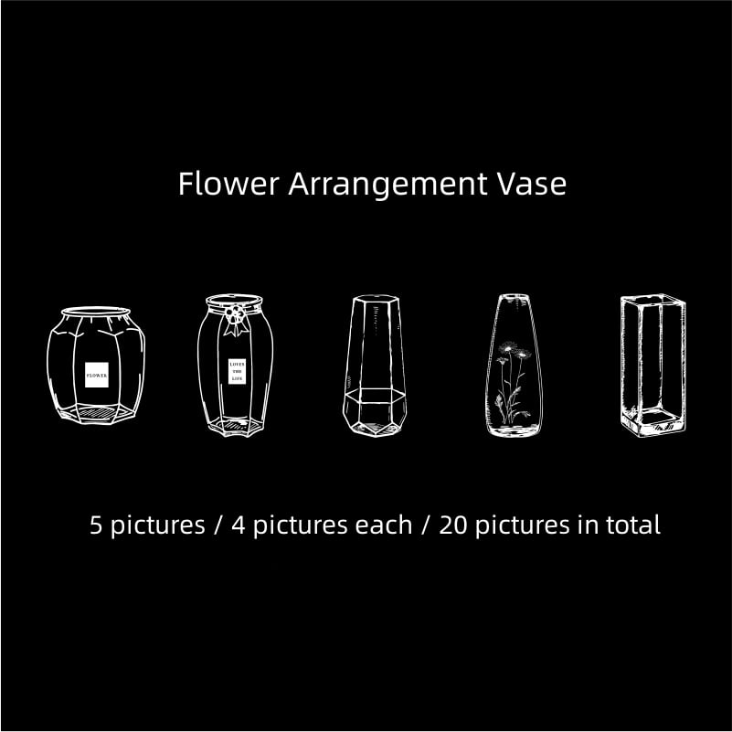 Dried flowers bookmarks