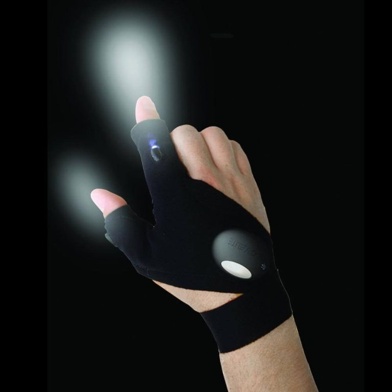 🔥Today's special offer🔥LED Flashlight Fingerless Glove 