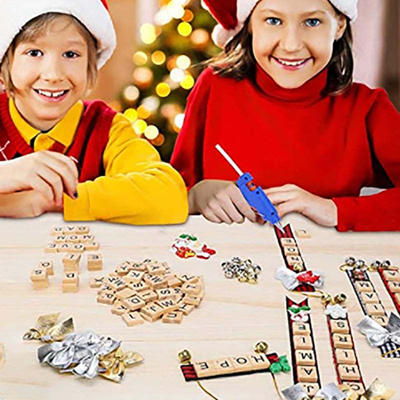 Christmas Tree Decorations-DIY Personalized Letter Ornaments