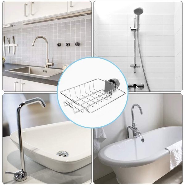 STAINLESS STEEL FAUCET RACK-A PERFECT STORAGE ACCESSORY FOR YOUR KITCHEN